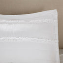 Celeste - King 4 Piece Reversible Coverlet Set - White