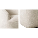 Bonn - Upholstered 360° Swivel Chair - Cream - INK+IVY - Swivel Chairs - Elite Enclave Home