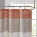 Amherst - Shower Curtain - Coral - Madison Park - Shower Curtains - Elite Enclave Home