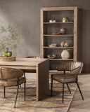 Nalani - Bookshelf - Natural - Classic Home - Standard Bookcases- Elite Enclave Home