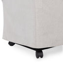 Warwick - Upholstered Rolling Dining Chair