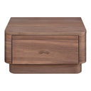 Round Off - Nightstand - Dark Brown - Moe's Home Collection - Accent Nightstands - Elite Enclave Home