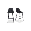 Alibi - Barstool (Set of 2) - Matte Black - Moe's Home Collection - Stool Sets - Elite Enclave Home
