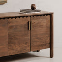 Wiley - 4 Door Sideboard - Vintage Brown - Moe's Home Collection - Sideboards - Elite Enclave Home