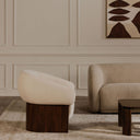 Otto - Accent Chair - Flecked Cream - Moe's Home Collection - Accent Chairs - Elite Enclave Home
