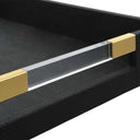 Wessex - Shagreen Tray - Black