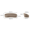 Cove - Outdoor Sofa - Dark Gray - Moe's Home Collection - Sofas - Elite Enclave Home