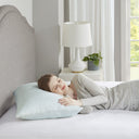 Queen Rayon From Shredded Memory Foam Pillow - Ivory - Sleep Philosophy - Bed Pillows - Elite Enclave Home