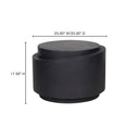 Cosmo - Outdoor Accent Table - Black - Moe's Home Collection - Side Tables - Elite Enclave Home
