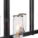 Jarsdel - 6 Light Industrial Island Light - Black