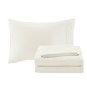 Aubrey - 12 Piece King Comforter Set With Cotton Bed Sheets - Teal