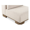 June - Slipper Chair - Oatmeal - Moe's Home Collection - Stationary Chairs - Elite Enclave Home