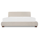 Beau - King Storage Bed - Speckled Light Gray - Moe's Home Collection - Storage Beds - Elite Enclave Home