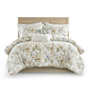 Herbal - Queen 6 Piece Print Oversized Comforter Set - Multi