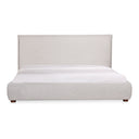 Luzon - Queen Bed - Light Gray - Moe's Home Collection - Upholstered Beds - Elite Enclave Home
