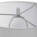 Cordata - Modern Lodge Table Lamp - Pearl Silver