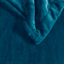 Heated Plush - Queen Blanket - Teal