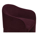 Clara - Performance Fabric Dining Chair - Plum - Moe's Home Collection - Arm Chairs - Elite Enclave Home