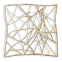 Tangled Up - Outdoor Teak Wall Decor - Woodtone