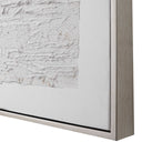 Stardust - Hand Painted Modern Art - Pearl Silver