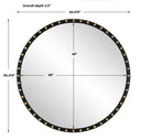 Sele - Oversized Round Mirror