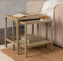 Devin - Solid Wood Nesting Accent Tables - Classic Home - Nesting Tables- Elite Enclave Home