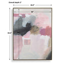 Process - Framed Abstract Art - Black / Gold / Gray / Green / Pink / Purple / White - Uttermost - Canvas Art- Elite Enclave Home