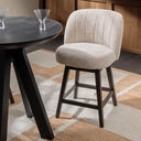 Della - Swivel Counter Stool - Classic Home - Counter Height (24" - 27") - Elite Enclave Home
