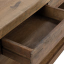 Marsa - 3 Drawer Console Table - Natural - Classic Home - Console Tables - Elite Enclave Home