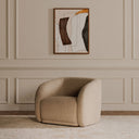 Faye - Accent Chair - Beige - Moe's Home Collection - Accent Chairs - Elite Enclave Home