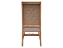 Marquez - Chair Tufted Backrest (Set of 2) - Two Tone Light Brown