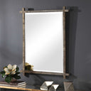 Abanu - Ribbed Dressing Mirror - Uttermost - Vanity Mirrors - Elite Enclave Home