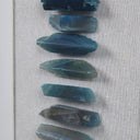 Cerulean Stones - Real Natural Agate Framed - Blue - INK+IVY - Framed Prints - Elite Enclave Home