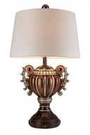 Tall Urn Shaped Table Lamp - Bronze