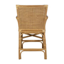 Pacific - Rattan Counter Stool - Brown / White - Uttermost - Counter Height (24"-27")- Elite Enclave Home