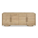 Evanston - 4 Door Natural Oak Cabinet - Woodtone - Uttermost - Accent Cabinets - Elite Enclave Home
