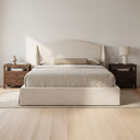 Weston - Queen Storage Bed - Cream - Moe's Home Collection - Storage Beds - Elite Enclave Home