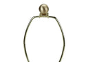 Urn Table Lamp With Ivory Drum Shade - Gold And White - HomeRoots - Table Lamps - Elite Enclave Home