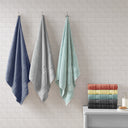 Adrien - 6 Piece Towel Set - Seafoam - Madison Park Essentials - Towel Sets - Elite Enclave Home