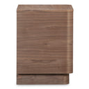 Round Off - Tall Nightstand - Dark Brown - Moe's Home Collection - Accent Nightstands - Elite Enclave Home