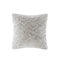 Zuri - Square Pillow - Snow Leopard - Madison Park - Throw Pillows - Elite Enclave Home