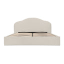 Maggie - King Storage Bed - Cream - Moe's Home Collection - Storage Beds - Elite Enclave Home
