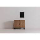 Sierra - 2 Door Cabinet - Light Brown - Moe's Home Collection - Accent Cabinets - Elite Enclave Home