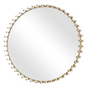Avelyne - Round Mirror - Gold