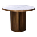 Tower - Dining Table - Antique Brass - Moe's Home Collection - Dining Tables - Elite Enclave Home