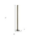 Led Traditional Shaped Floor Lamp - Brown - HomeRoots - Floor Lamps - Elite Enclave Home