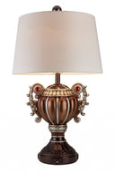 Tall Urn Shaped Table Lamp - Bronze