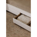 Sophia - King Bed - Cream - Moe's Home Collection - Platform Beds - Elite Enclave Home