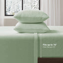 Soloft Plush - Twin Sheet Set - Green