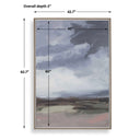 Bracing - Framed Landscape Art - Brown / Gray / Green / Orange / Pink / White - Uttermost - Canvas Art- Elite Enclave Home